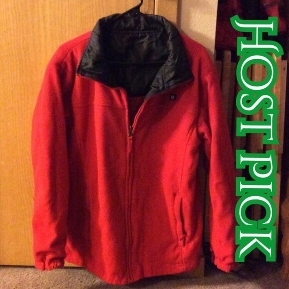 ✅HOST Pick✅ Reversible Fleece Coat, Size Large - Picture 1 of 7